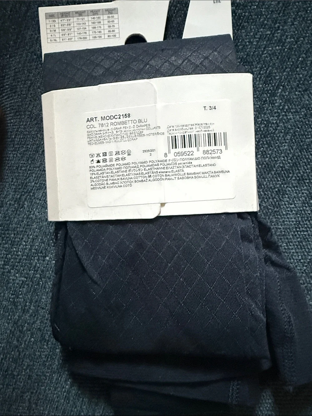 Calzedonia Women’s Gray Fashion Tights - M/L